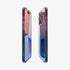 ACS06557 - iPhone 15 Pro Max Case Liquid Crystal in crystal clear showing the back